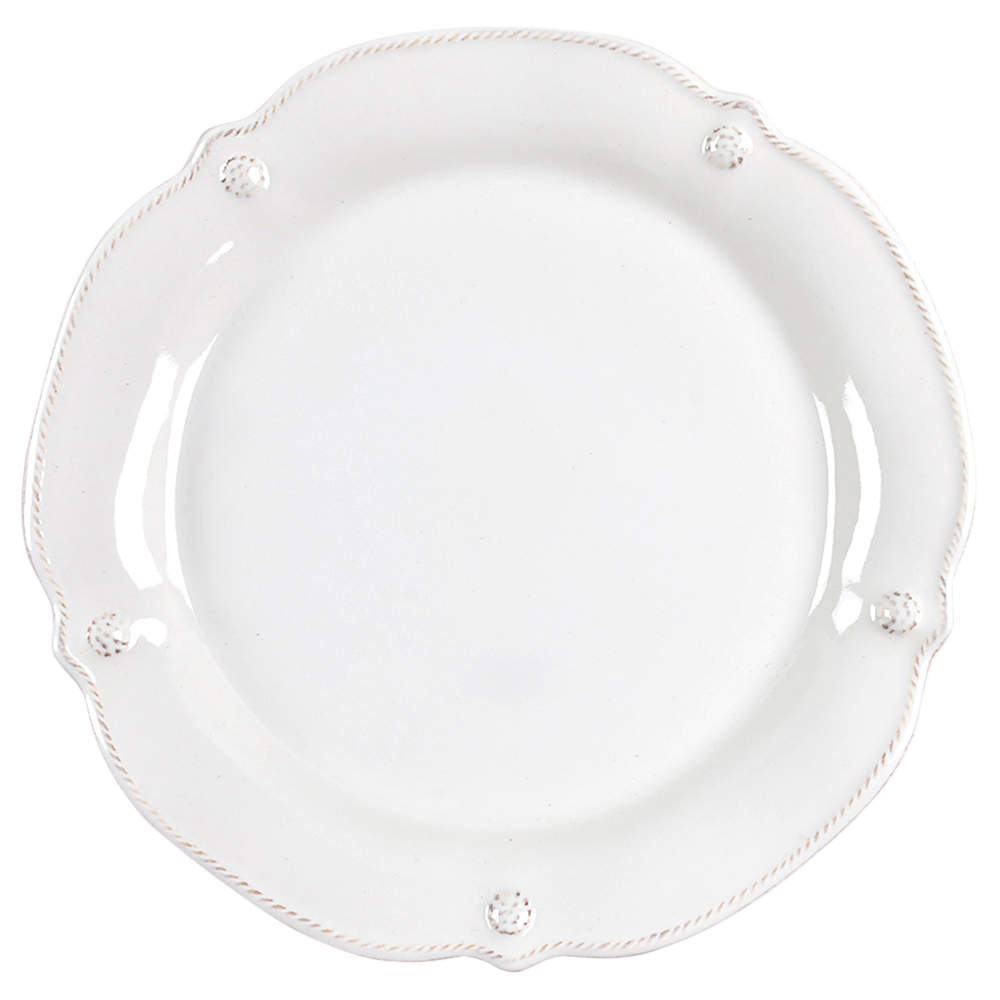 Berry and Thread Whitewash Dinner Plate by Juliska Ceramics-1