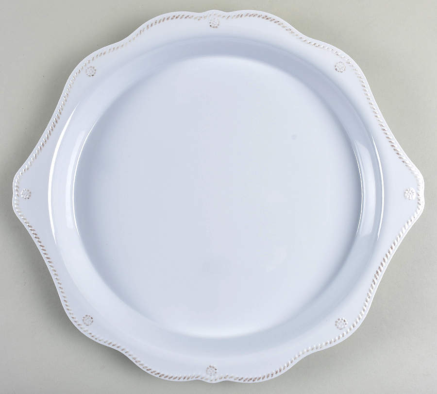 Berry and Thread Whitewash 16" Melamine Chop Plate (Round Platter) by Juliska Ceramics-1