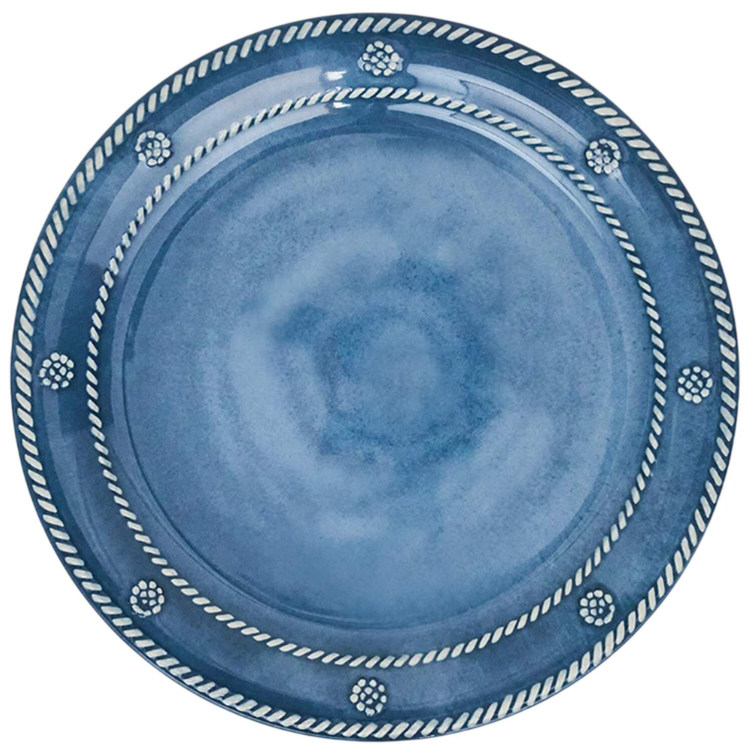 Berry and Thread Whitewash Melamine Salad Plate by Juliska Ceramics-1