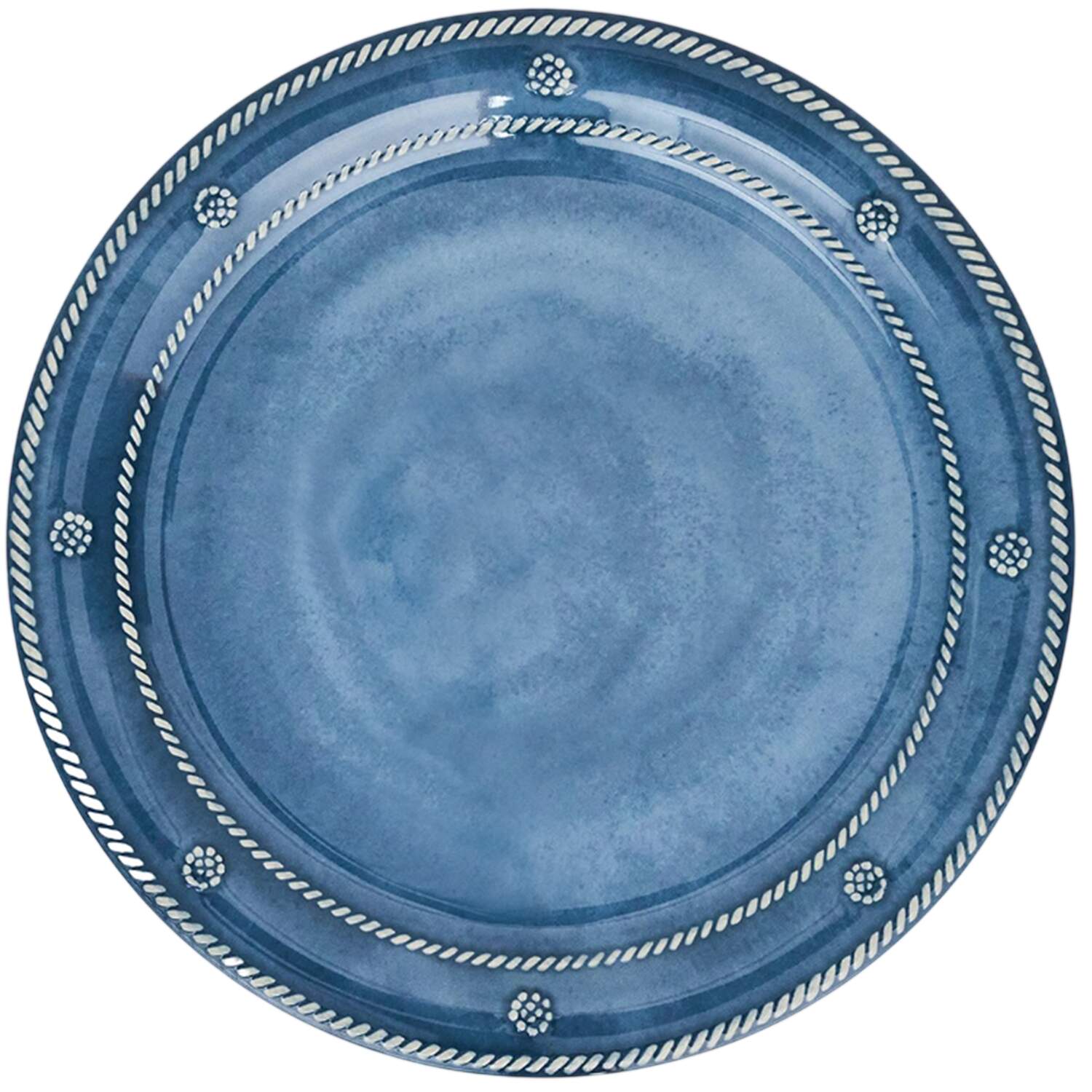 Berry and Thread Whitewash Melamine Dinner Plate by Juliska Ceramics-1