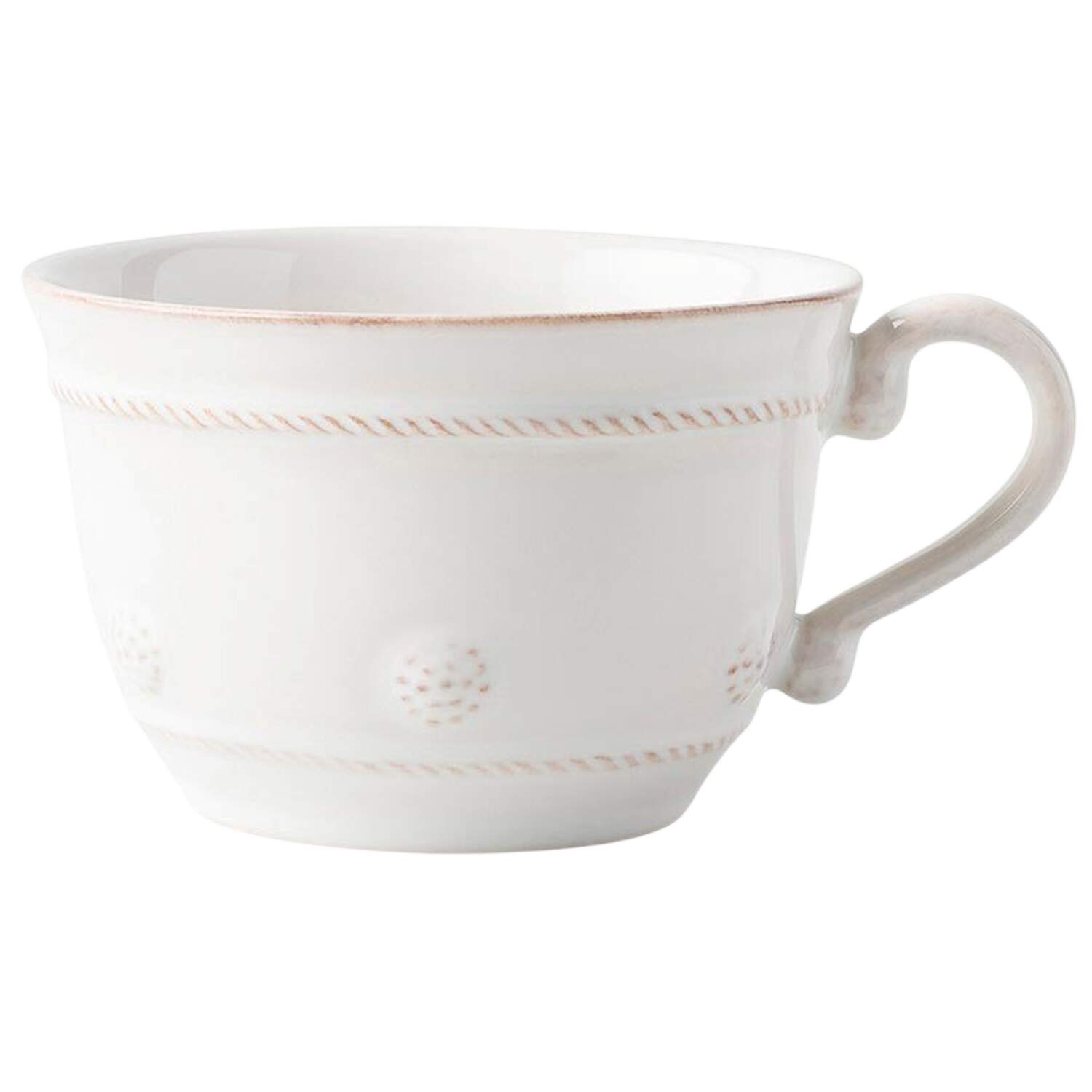 Berry and Thread Whitewash 2" Flat Cup by Juliska Ceramics-1