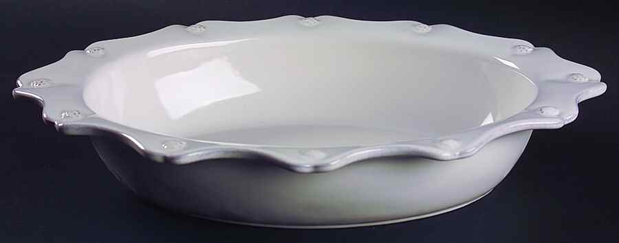 Berry and Thread Whitewash 13" Oval Baker by Juliska Ceramics-1