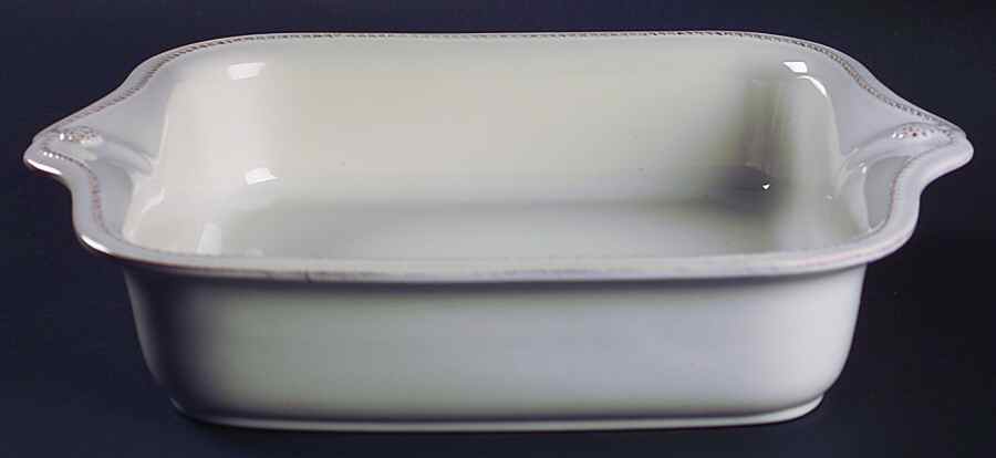 Berry and Thread Whitewash 11" Square Baker by Juliska Ceramics-1