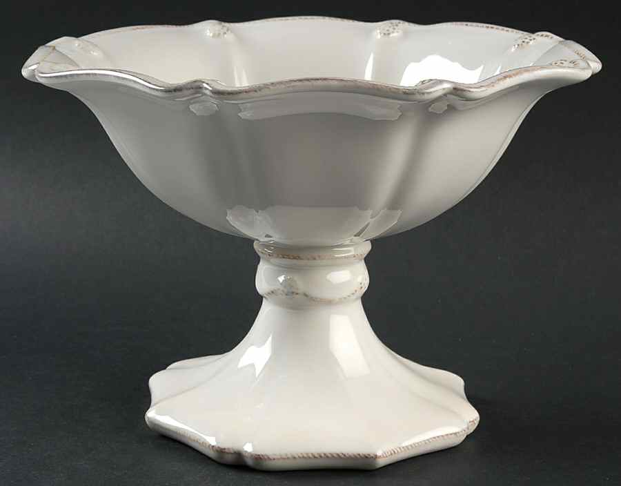 Berry and Thread Whitewash Compote by Juliska Ceramics-1