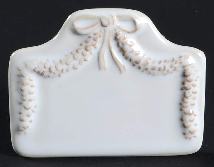 Berry and Thread Whitewash Small Placard/Place Card Holder by Juliska Ceramics-1