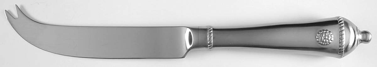 Berry and Thread Whitewash Cheese Knife with Stainless Blade by Juliska Ceramics-1