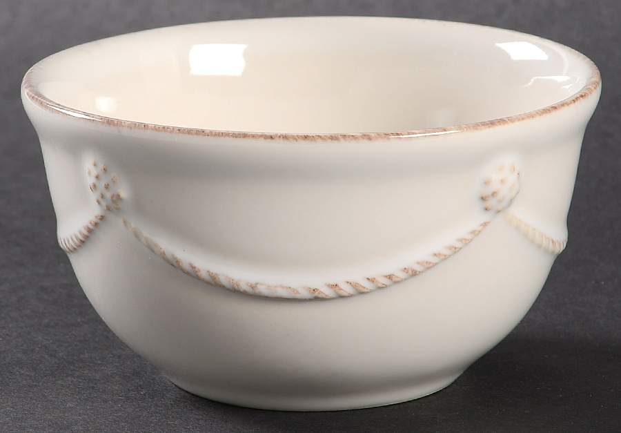 Berry and Thread Whitewash 4" Mini Prep Bowl by Juliska Ceramics-1