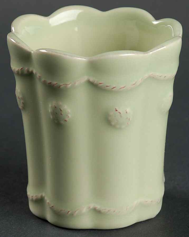 Berry and Thread Pistachio Green Votive Candleholder by Juliska Ceramics-1