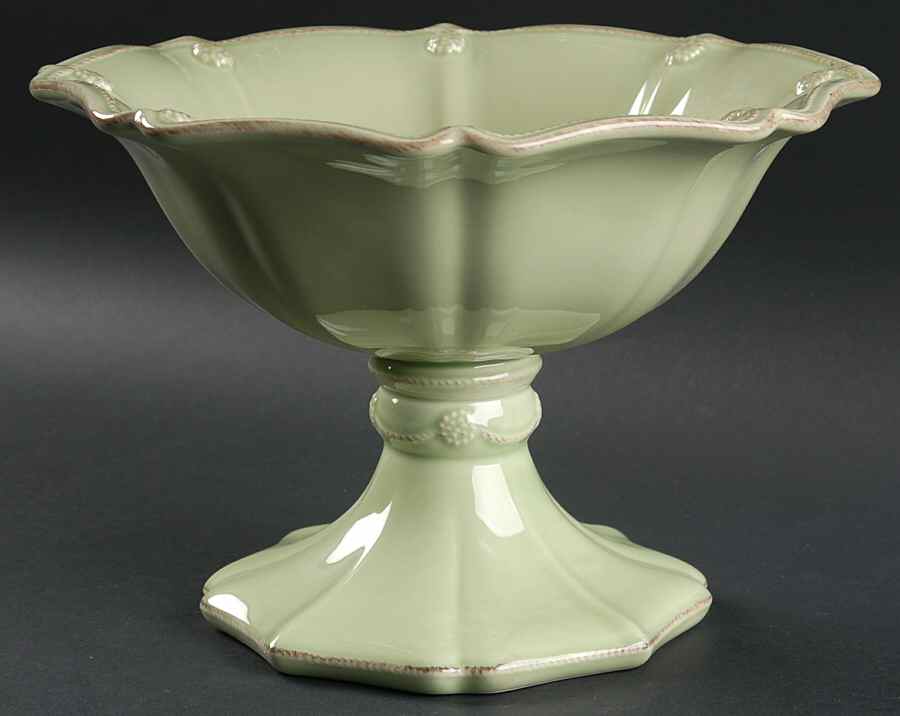 Berry and Thread Pistachio Green Compote by Juliska Ceramics-1