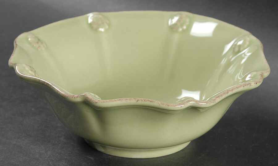Berry and Thread Pistachio Green Fruit/Dessert (Sauce) Bowl by Juliska Ceramics-1