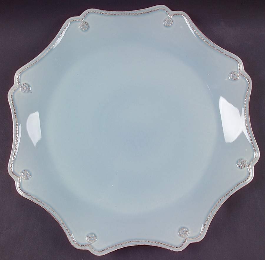 Berry and Thread Ice Blue Service Plate (Charger) by Juliska Ceramics-1