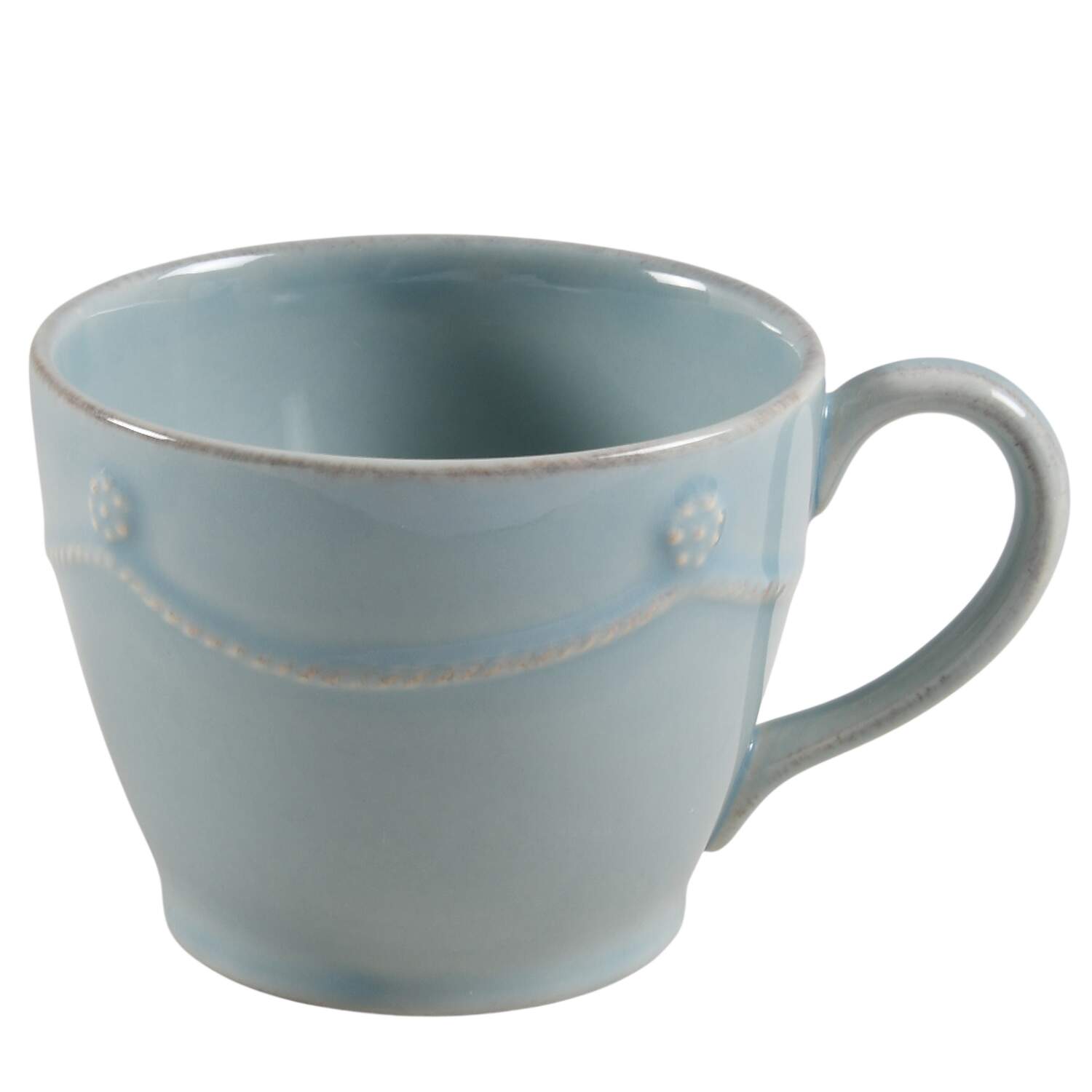 Berry and Thread Ice Blue Flat Cup by Juliska Ceramics-1