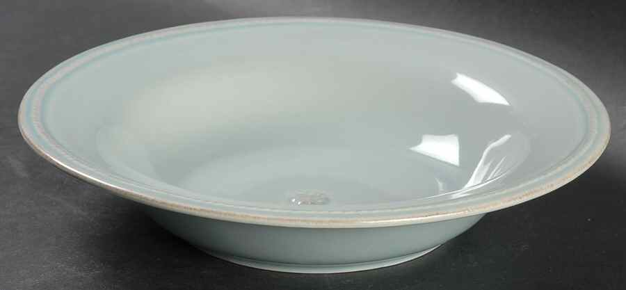 Berry and Thread Ice Blue Rim Soup Bowl by Juliska Ceramics-1