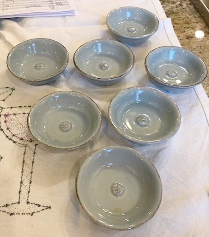 Berry and Thread Ice Blue Condiment Bowl-Mini by Juliska Ceramics-1