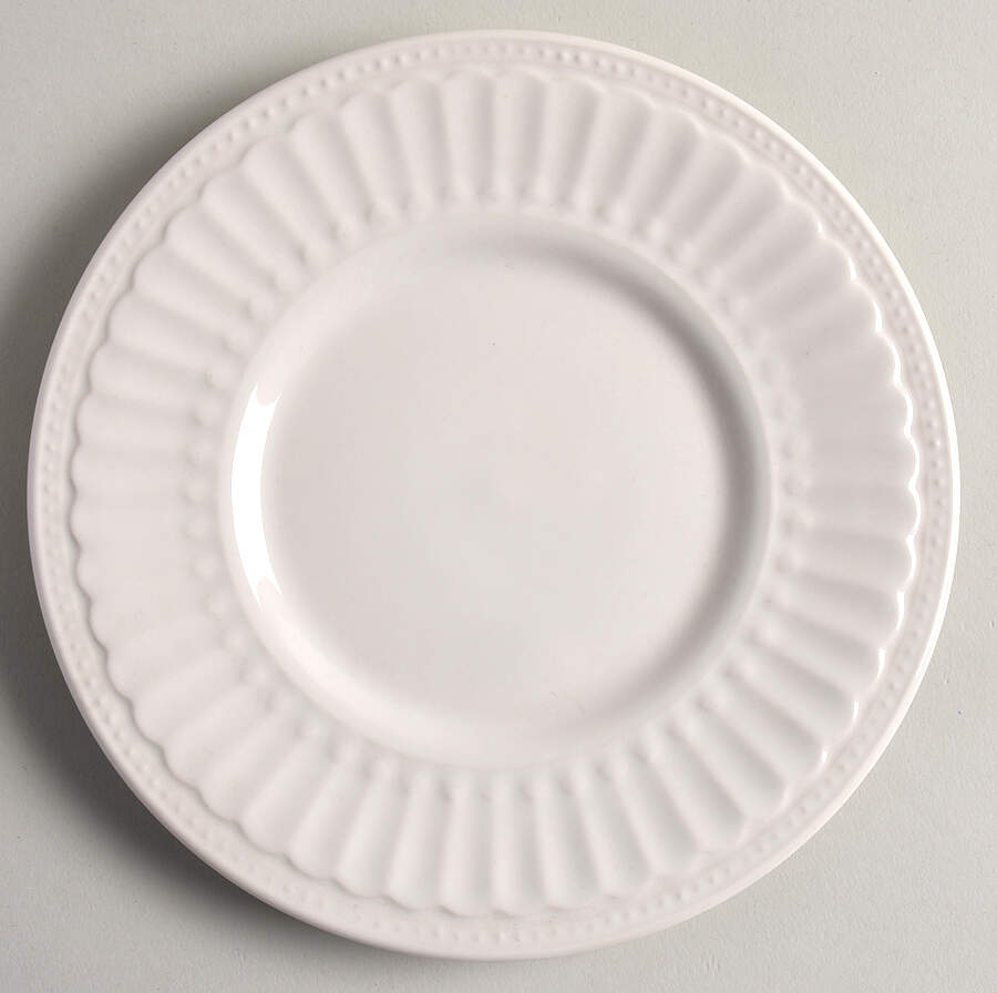 Coventry White Bread & Butter Plate by JCPenney-1