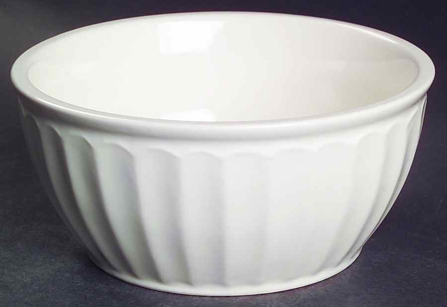 Coventry White Fruit/Dessert (Sauce) Bowl by JCPenney-1