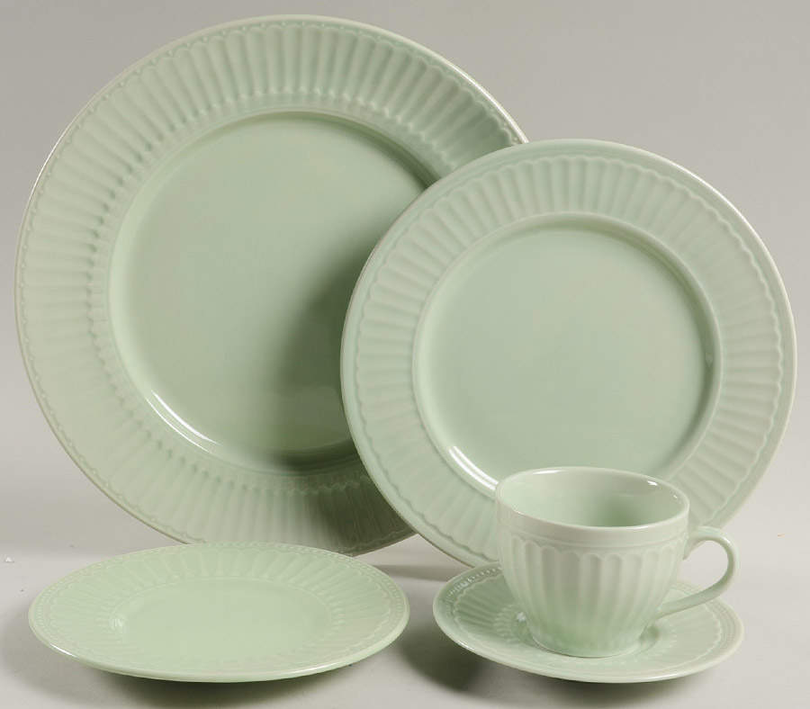 Coventry Sage 5 Piece Place Setting by JCPenney-1