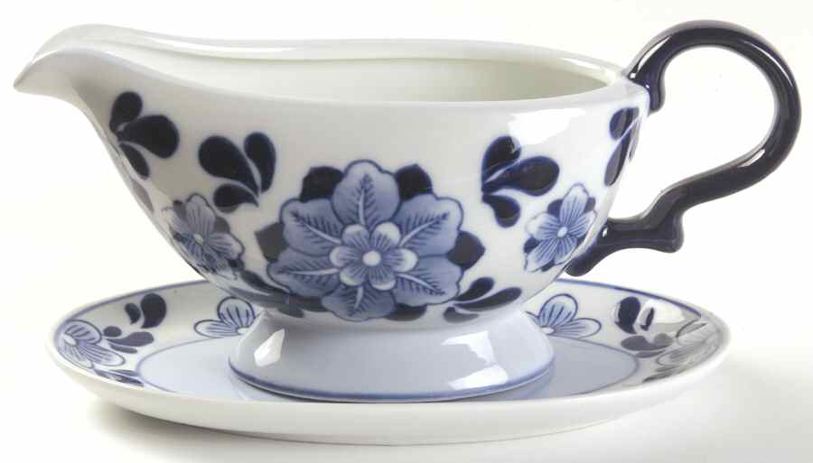 JCP18 Gravy Boat & Underplate by JCPenney-1