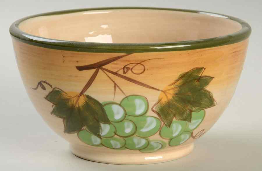 Tuscan Grape Soup/Cereal Bowl by JCPenney-1