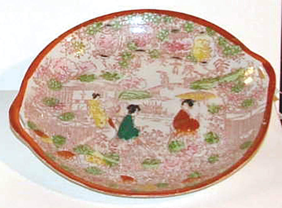 JAP577 Handled Cake Plate by Japan-1