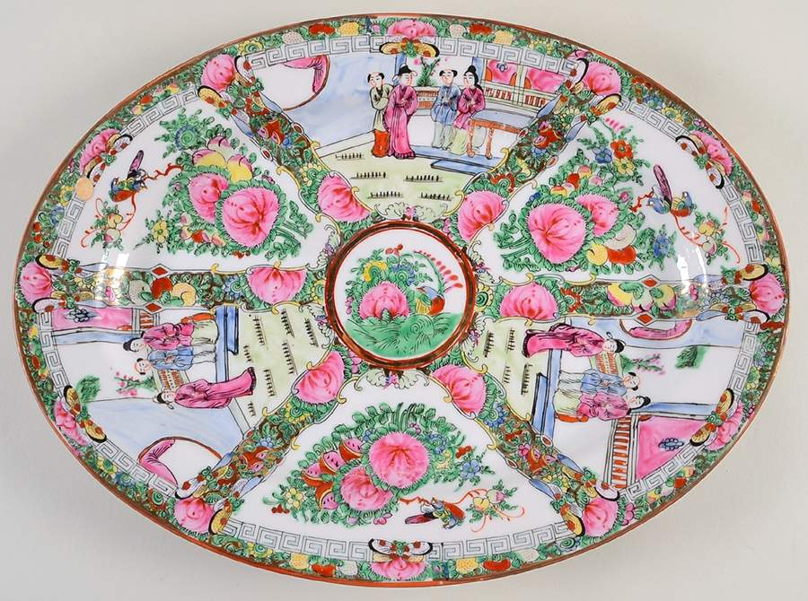 JAP272 16" Oval Serving Platter by Japan-1