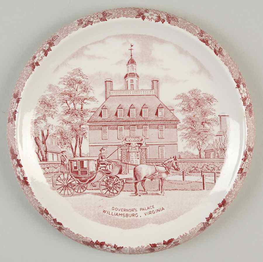Williamsburg Virginia Red Tea Tile by Jonroth Studios-1