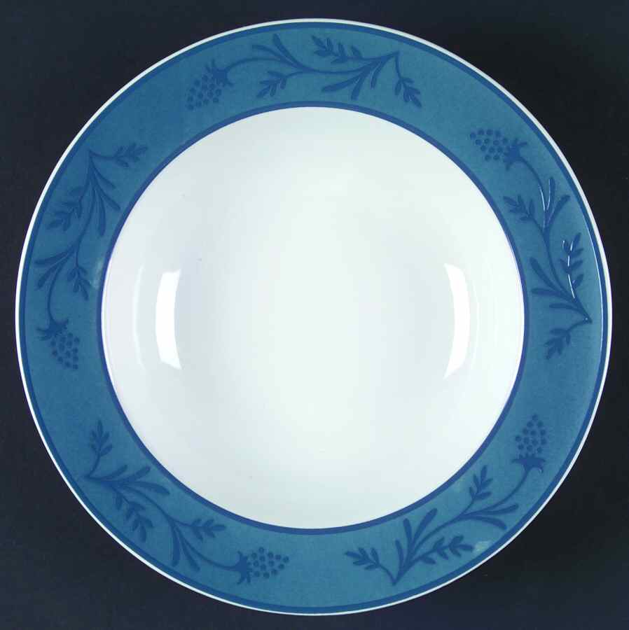 Sweetberry Lane Blue Soup/Cereal Bowl by JCPenney-1
