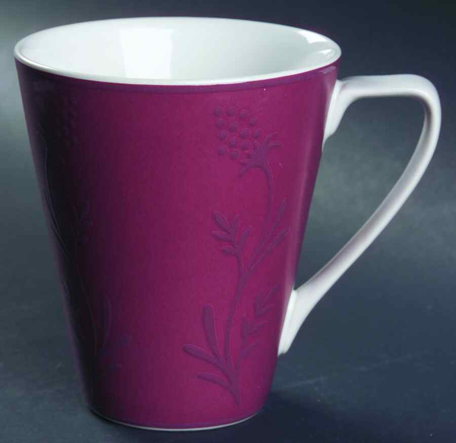 Sweetberry Lane Burgundy Mug by JCPenney-1