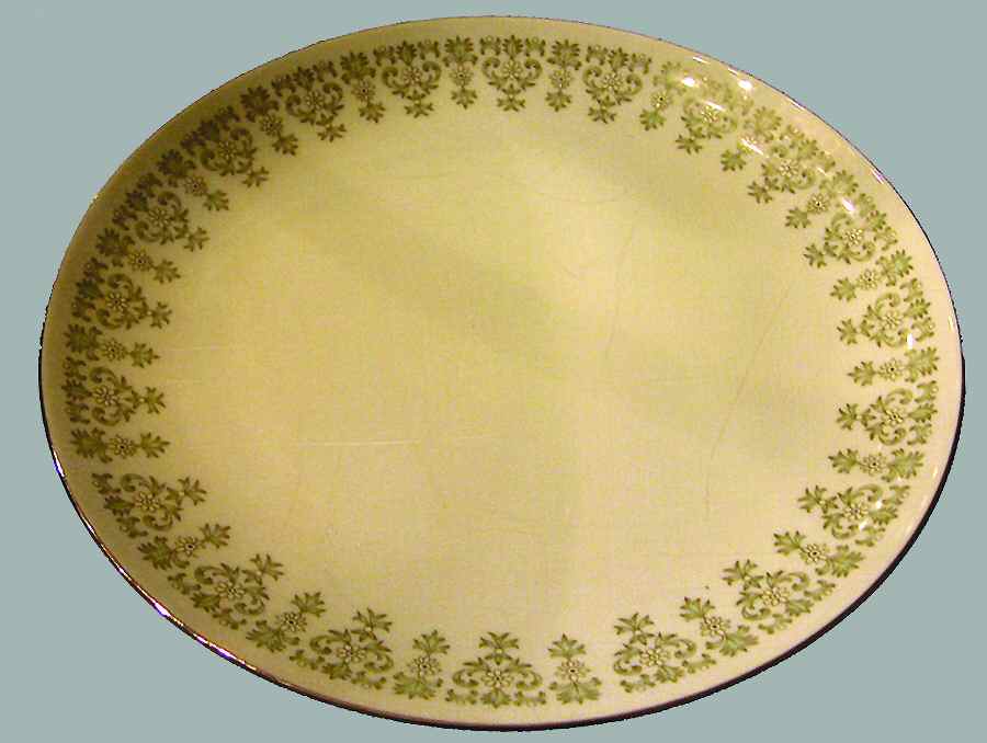 Romaine Dinner Plate by J E W (Japan)-1