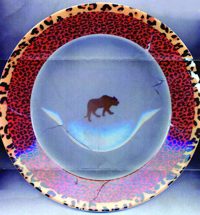 AFRICAN DREAM Salad Plate by Jacques Pergay-1