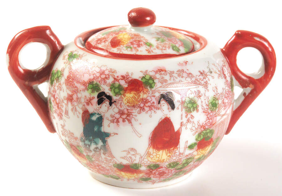 JAP602 Sugar Bowl & Lid by Japan-1