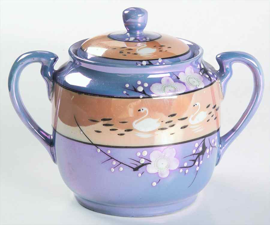 JAP604 Sugar Bowl & Lid by Japan-1