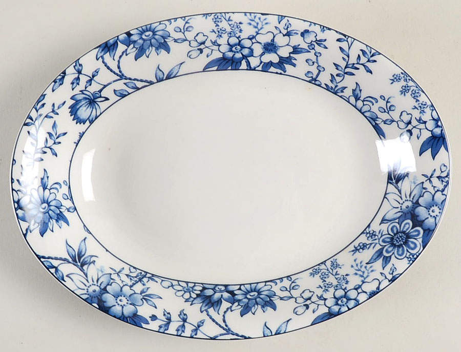 English Garden Relish/Gravy Underplate by Johnson Brothers-1