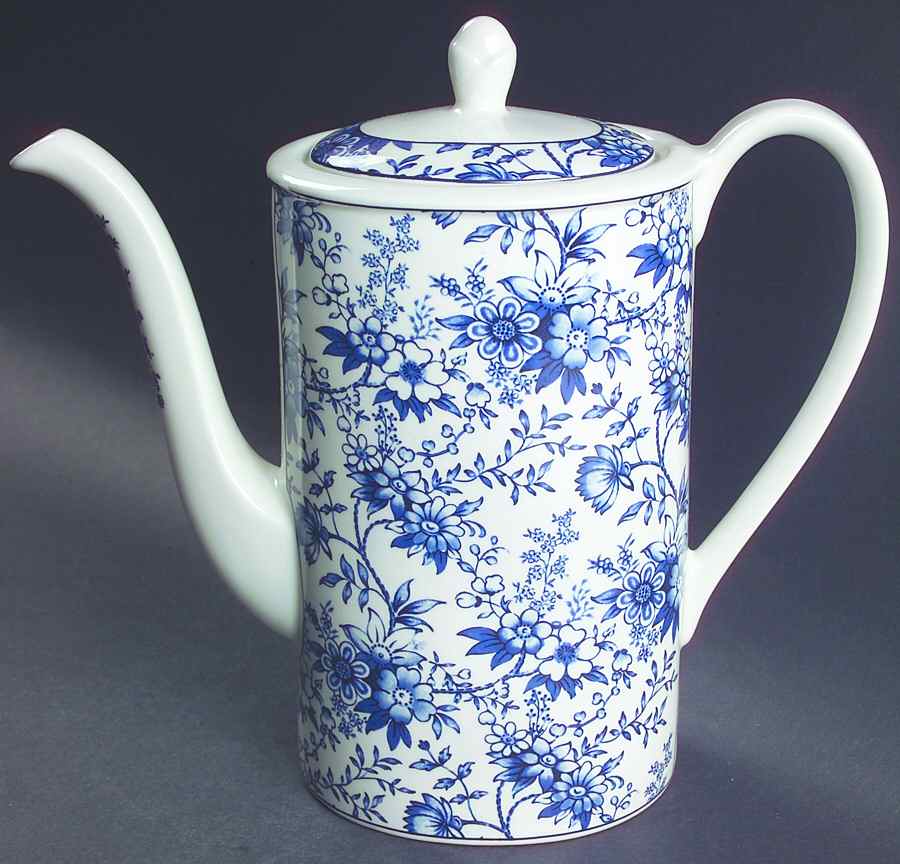 English Garden Coffee Pot & Lid by Johnson Brothers-1