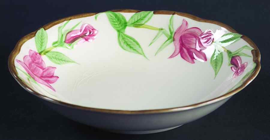 Rose Wood Coupe Cereal Bowl by Japan-1