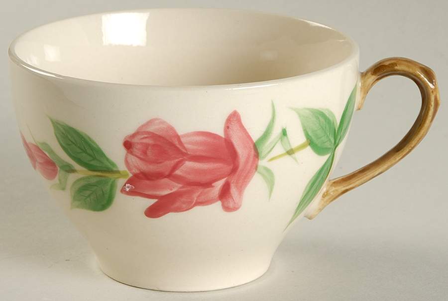 Rose Wood Flat Cup by Japan-1