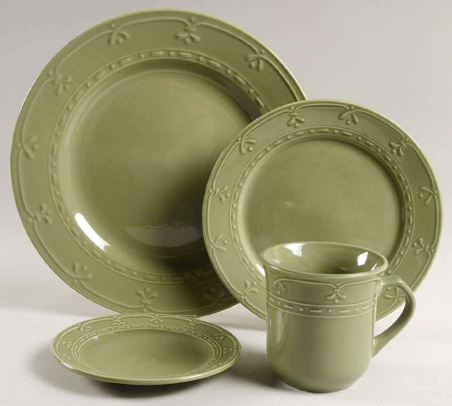 Firenza Sage 4 Piece Place Setting by JCPenney-1