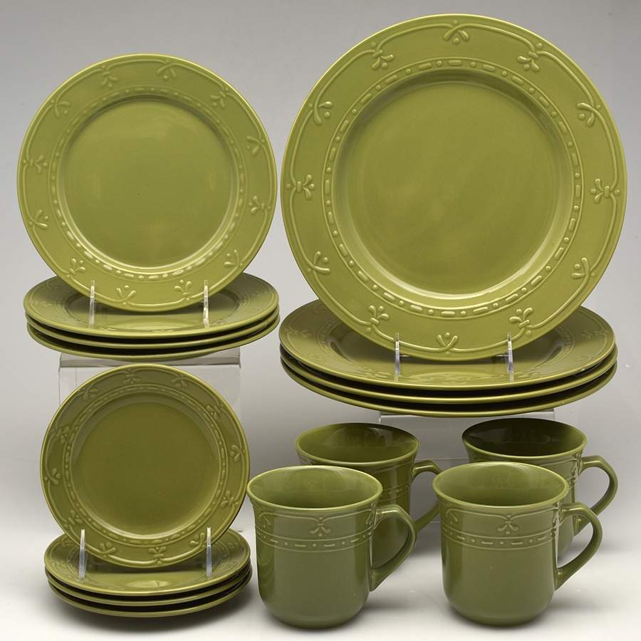 Firenza Sage 16 Piece Set by JCPenney-1