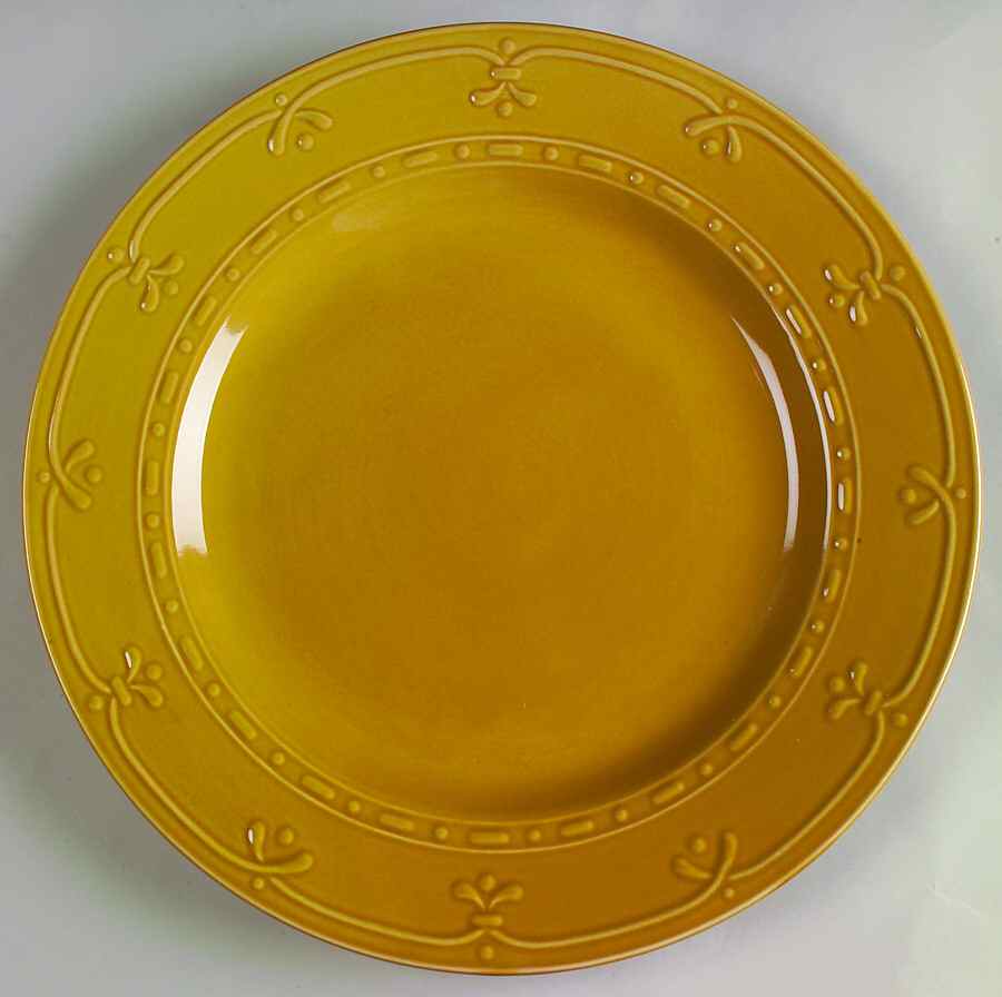Firenza Dijon Mustard Dinner Plate by JCPenney-1