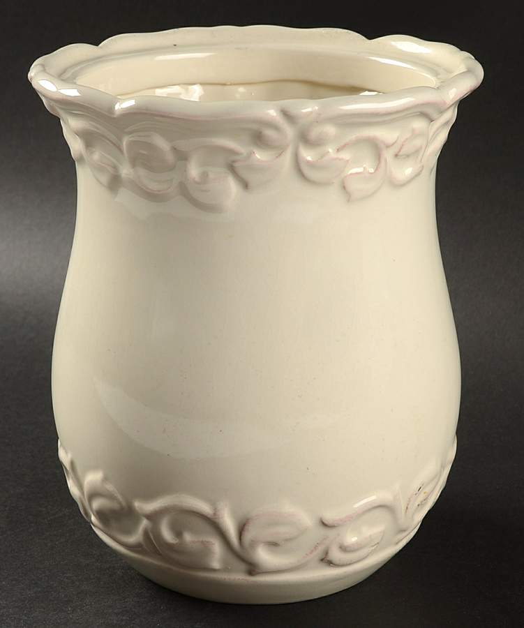 Felice Ivory Small Canister No Lid by JCPenney-1