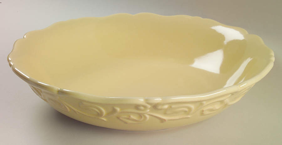 Felice Yellow 13" Pasta Serving Bowl by JCPenney-1