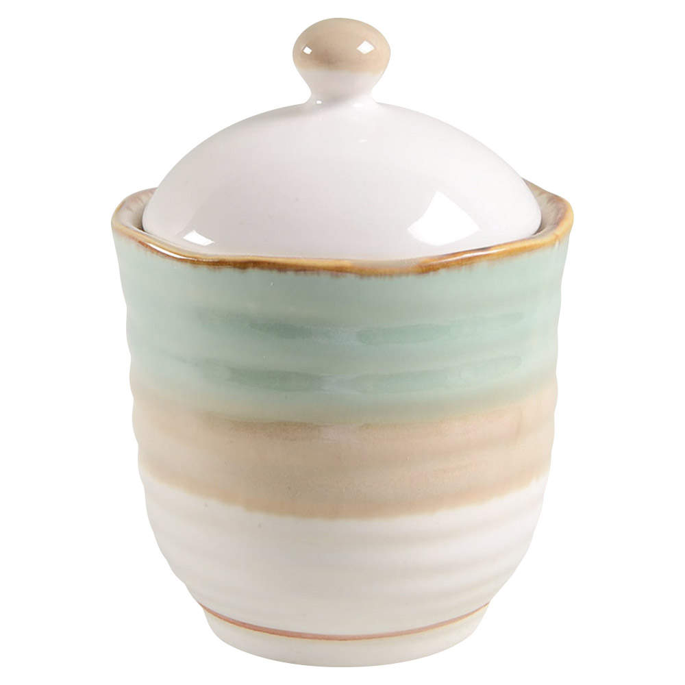 Chromatics Sage Sugar Bowl & Lid by JCPenney-1