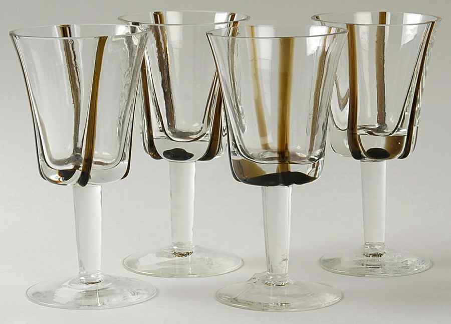 South Beach 8 Oz Glassware Wine - Set of 4 by Joseph Abboud-1