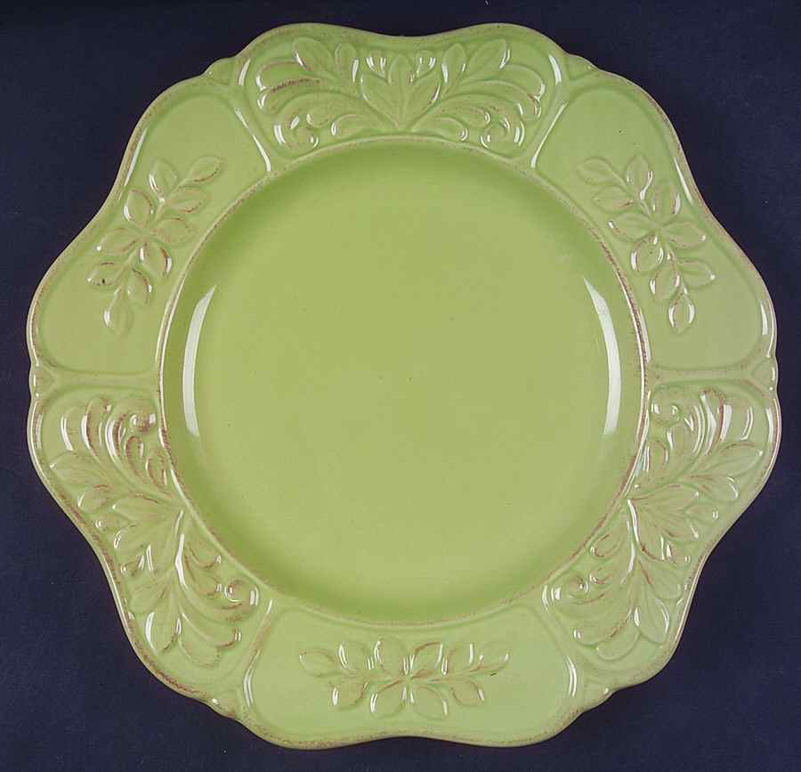Isabella Sage Green Dinner Plate by JCPenney-1