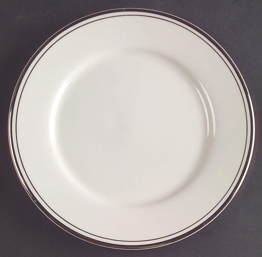 Elegance Platinum Tone Bread & Butter Plate by JCPenney-1