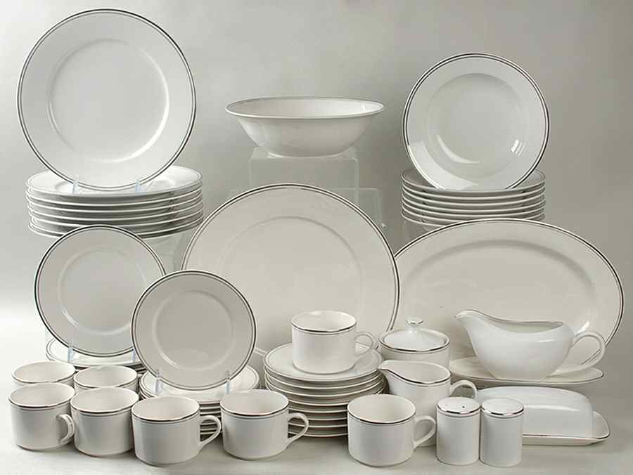 Elegance Platinum Tone 60 Piece Set by JCPenney-1