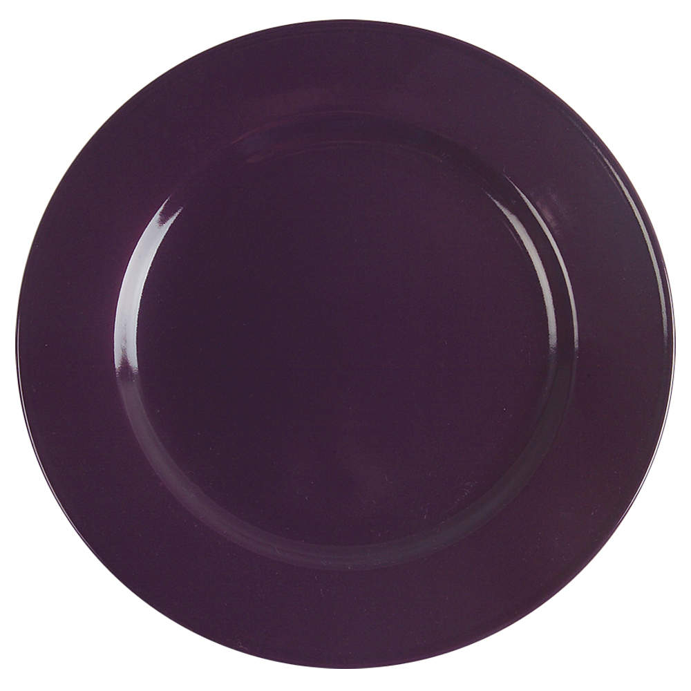 Chateau Purple Dinner Plate by JCPenney-1