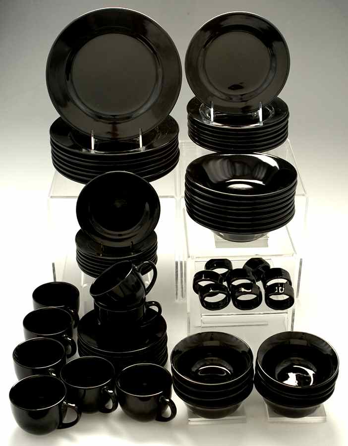 Chateau Black 64 Piece Set by JCPenney-1