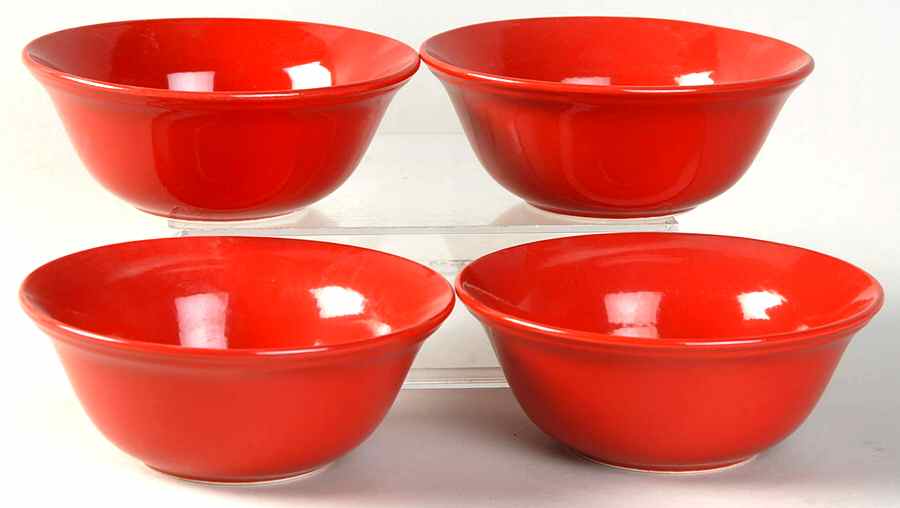 Chateau Red Fruit/Dessert Bowl (Sauce) - Set of 4 by JCPenney-1
