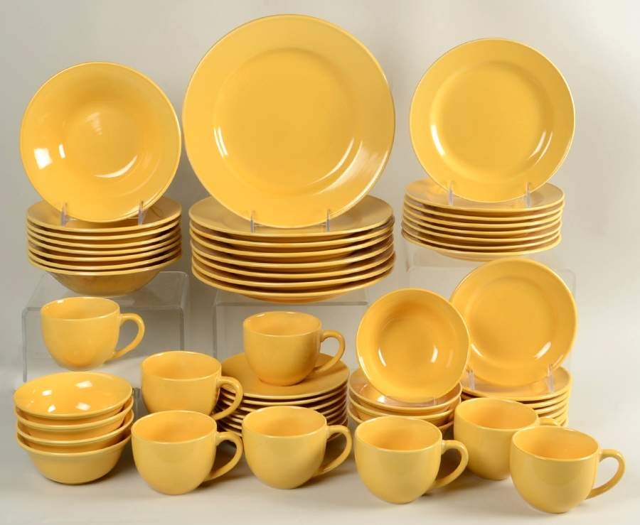 Chateau Buttercup (Yellow) 56 Piece Set by JCPenney-1